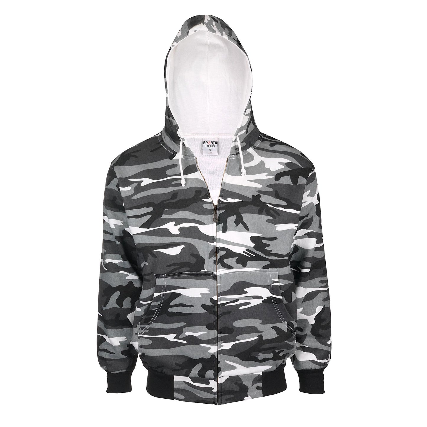 Unisex Jungle & Urban Camouflage Cover UP Zip Hoodie Rotary Print Sweatshirt, Hiking, Trekking, Fishing, Streetwear, Adventure Travel Sports