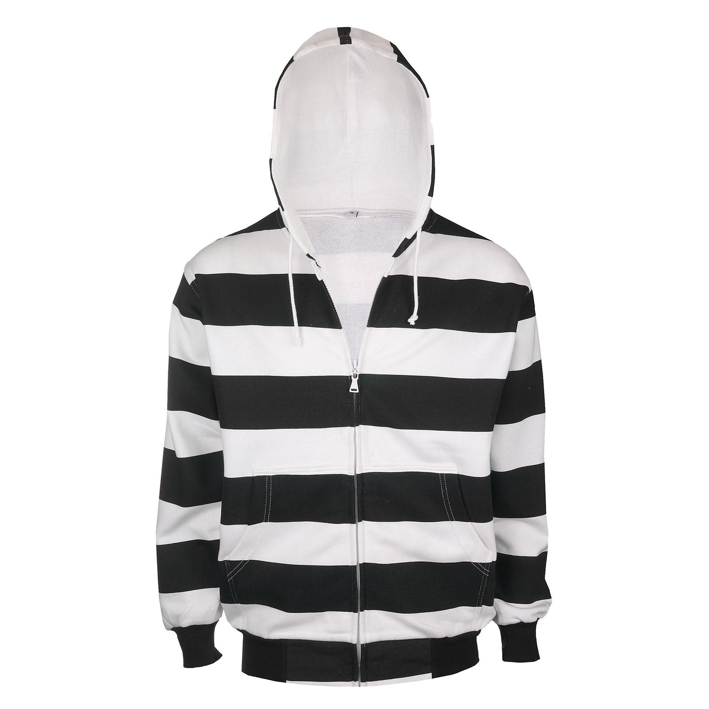 Urbanity Vintage Wash Printed Cover-Up Zip Hoodie - 100% Cotton with Double-Lined Hood, Streetwear, Adventure Sports, Goths, Rock, Biker
