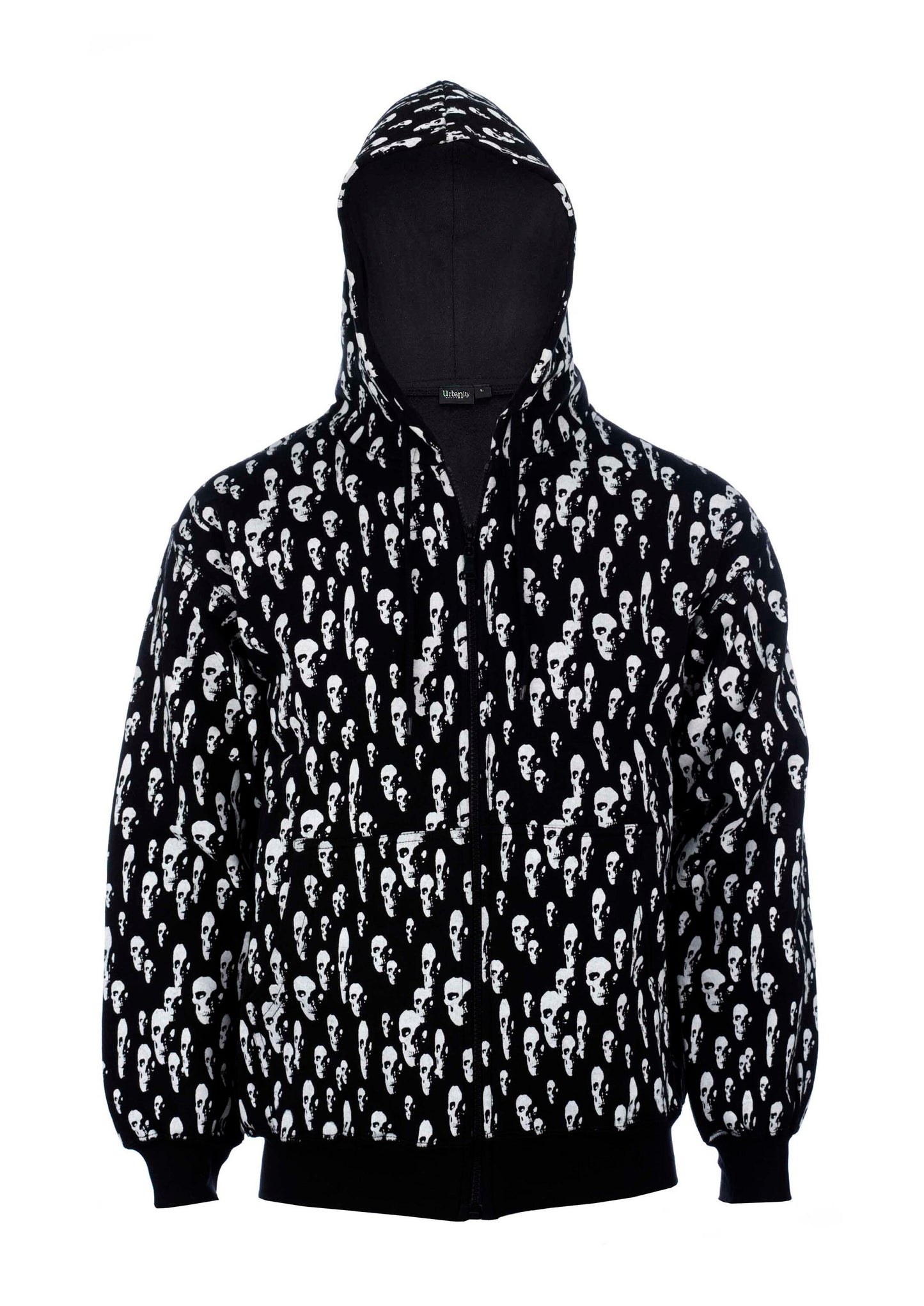 Goths Black & White Skull 3D Print Tracksuit, Unisex, Gothic, Biker, Punk, Tattoo