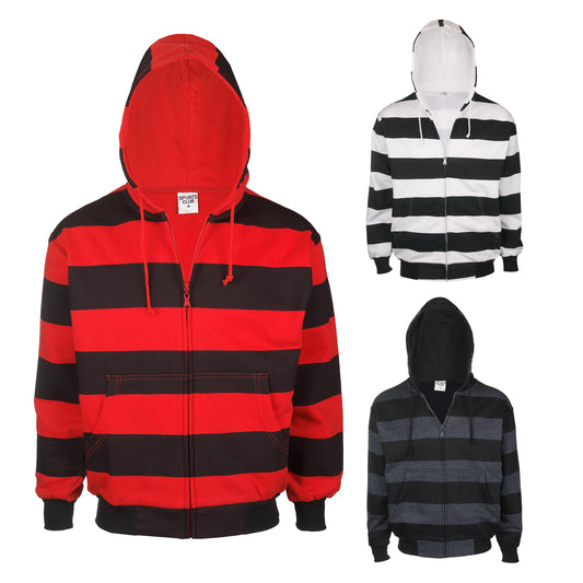 Urbanity Vintage Wash Printed Cover-Up Zip Hoodie - 100% Cotton with Double-Lined Hood, Streetwear, Adventure Sports, Goths, Rock, Biker