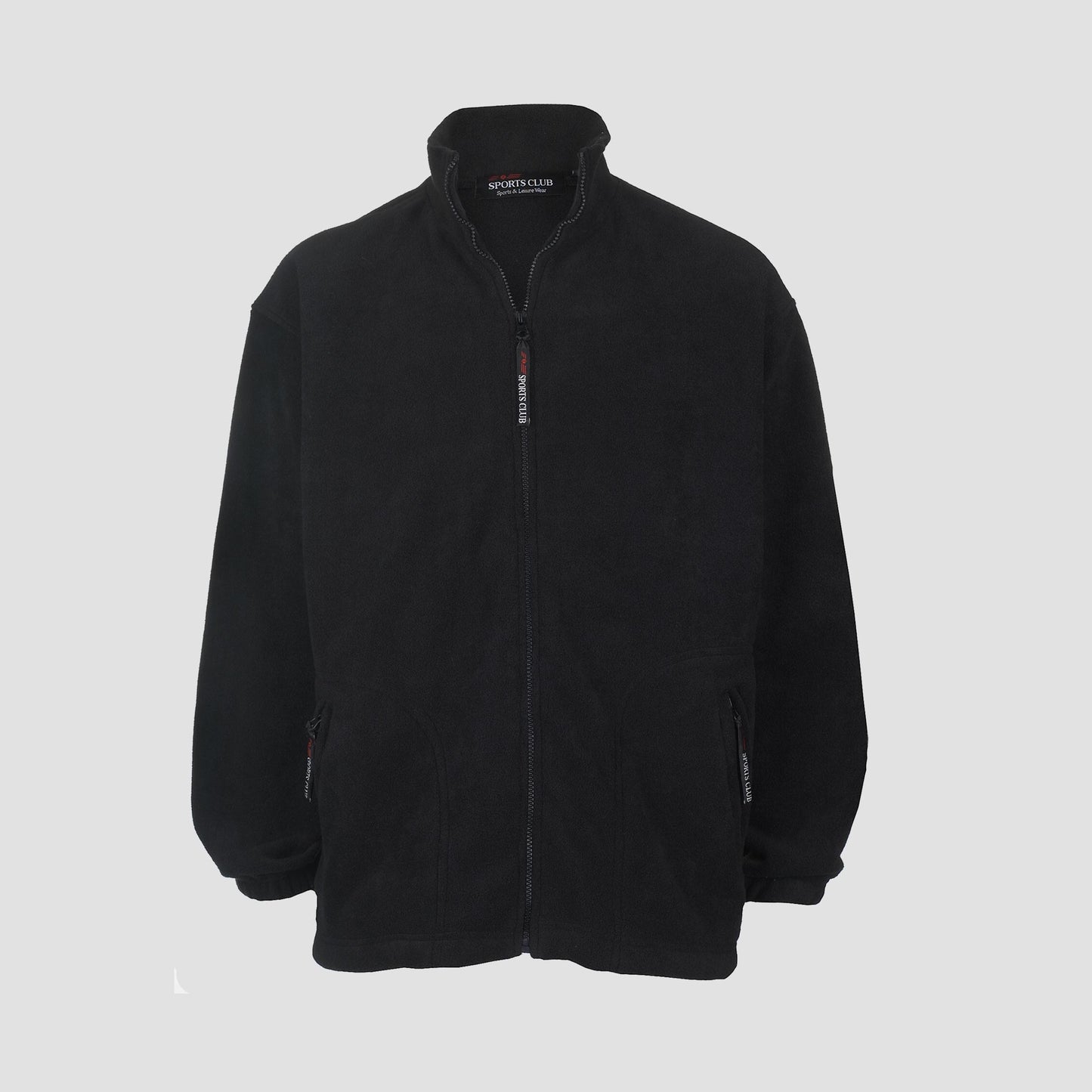 Sports Club Unisex Polar Fleece Jacket – Heavy-Duty, Storm-Proof, Wind-Proof, Anti-Pill Polar Fleece, Peel-Resistant Design 340 / 360 GSM