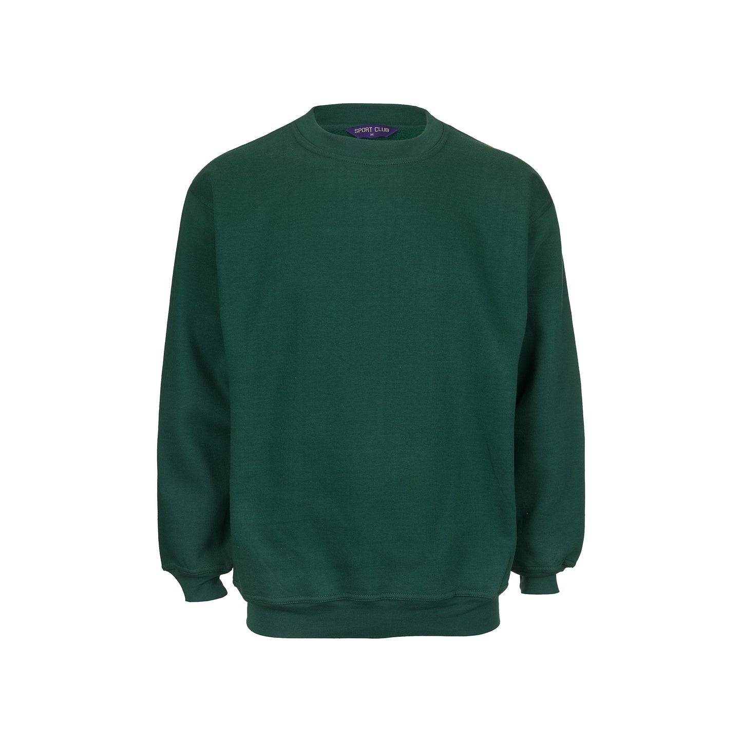 Drop Shoulder Sweatshirt Comfortable Fit, Elasticated Cuffs & Waist
