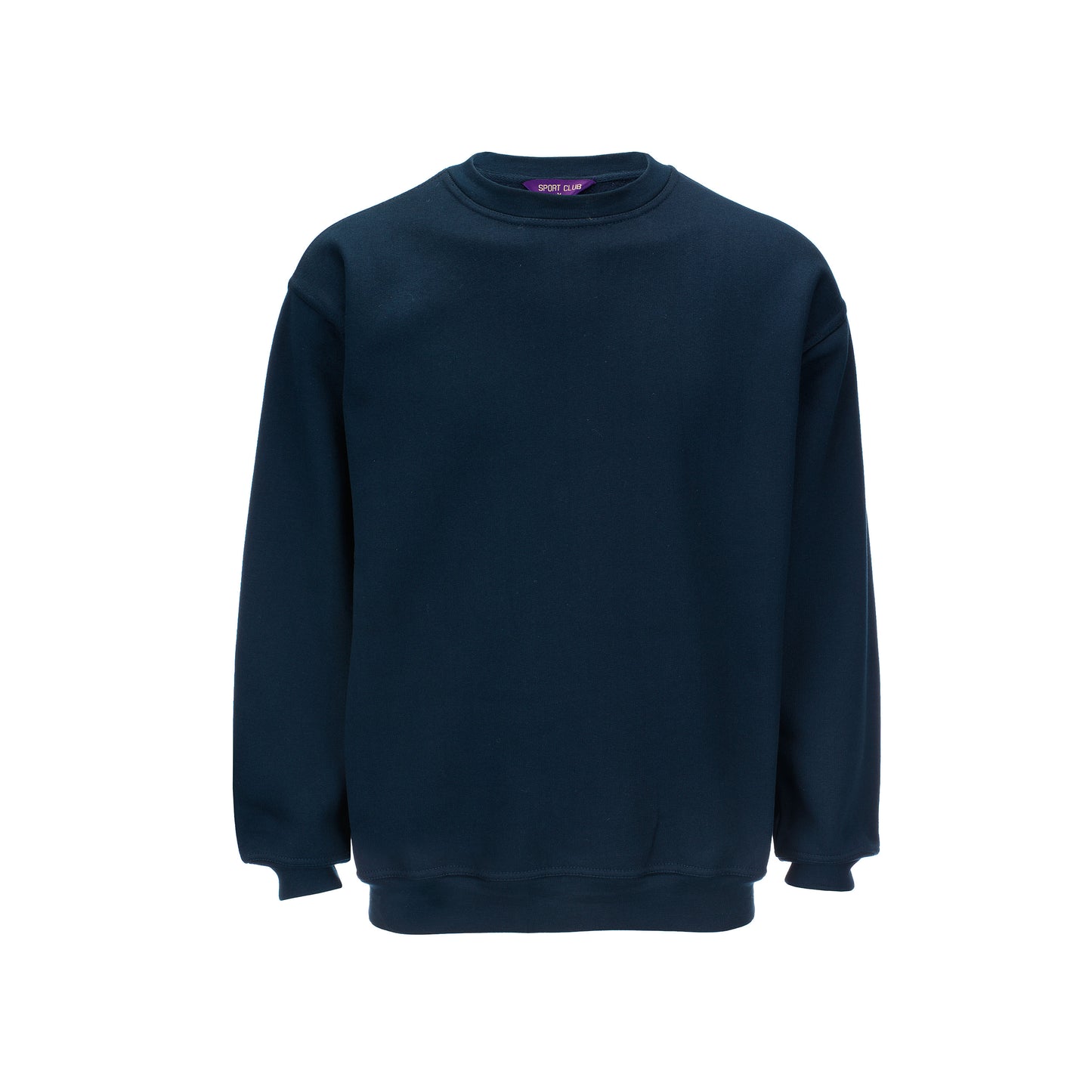 Drop Shoulder Sweatshirt Comfortable Fit, Elasticated Cuffs & Waist